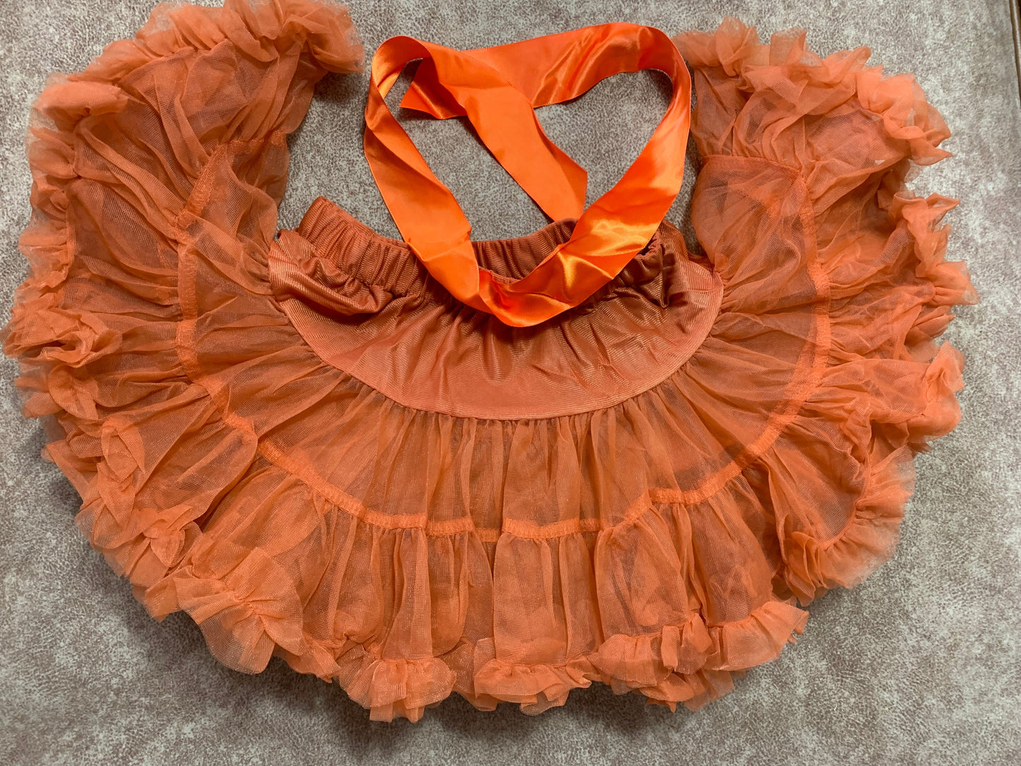 Girls Tutu Skirt Brick Red