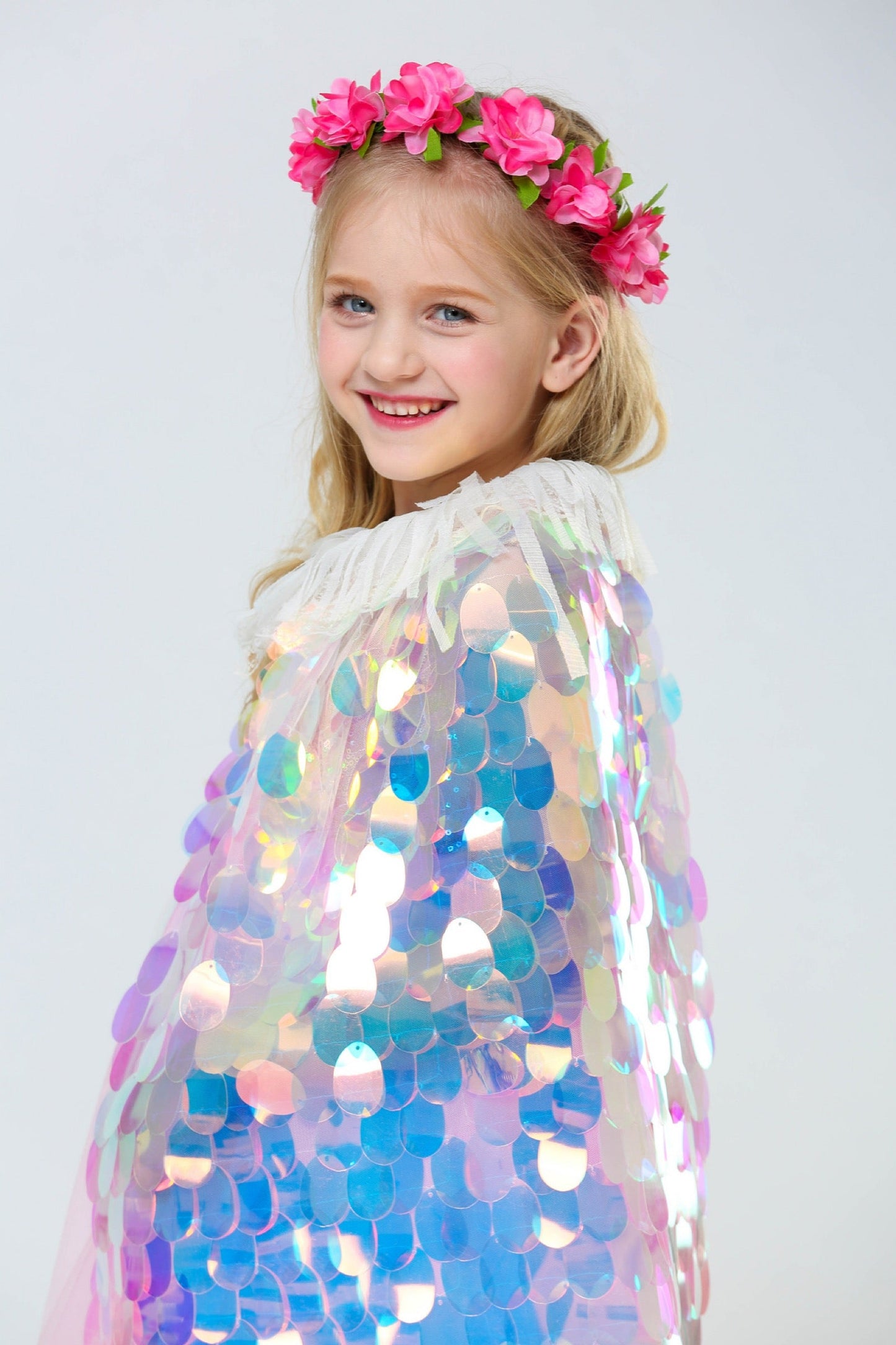 Mermaid Cloak Cape Shiny