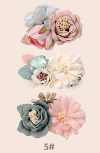 Children's Flower Barrettes