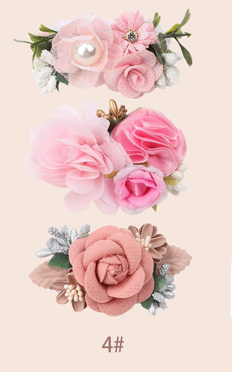 Children's Flower Barrettes