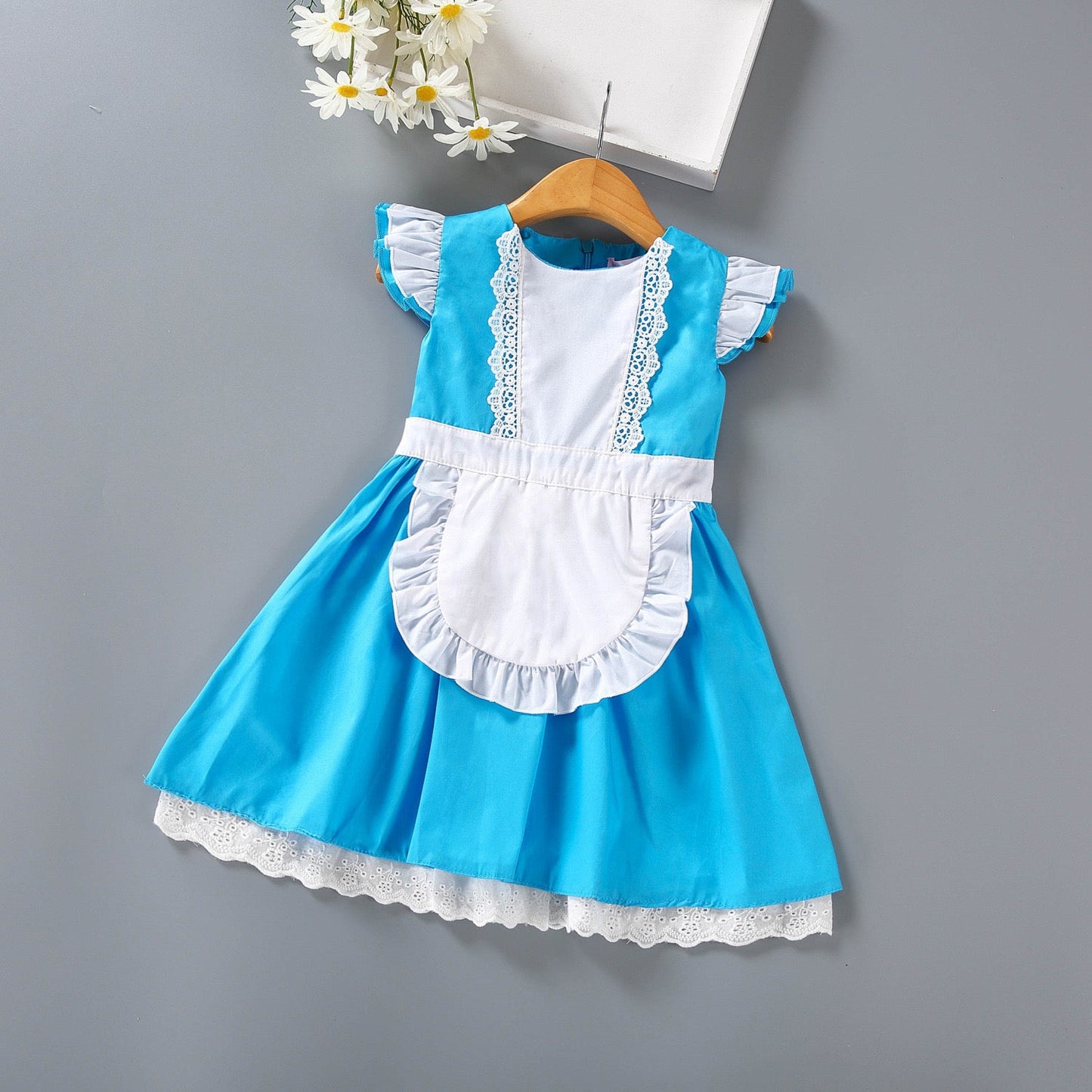 Fantasy Girls Cosplay Little Maid Summer Alice Dresses