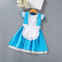 Fantasy Girls Cosplay Little Maid Summer Alice Dresses