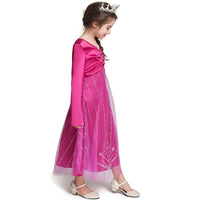 Elegant and Luxurious Frozen Elsa Princess Dresses Pink