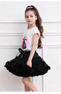 Girls Tutu Skirt Black