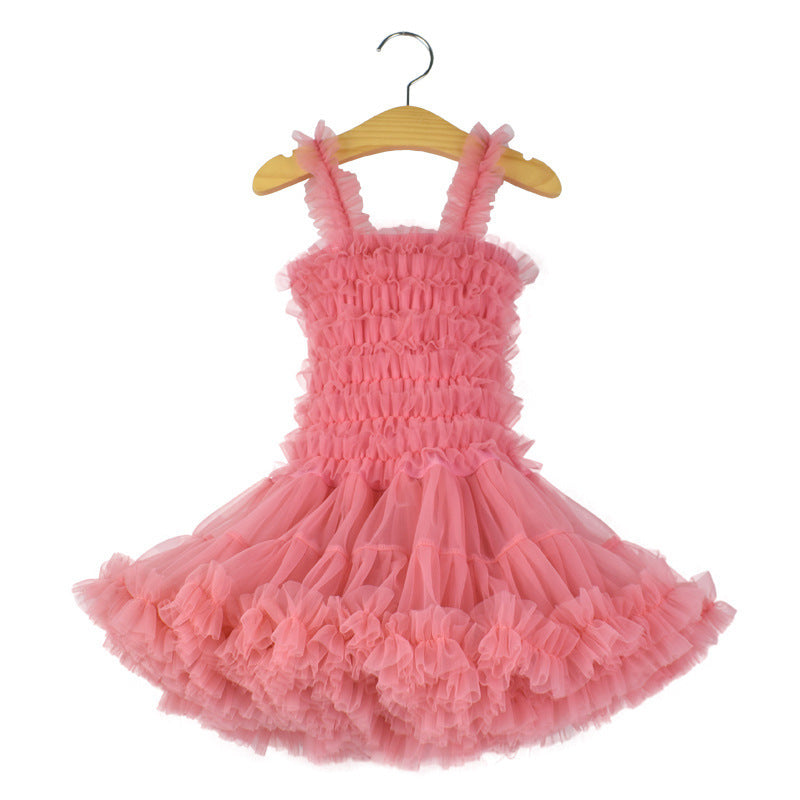 Siamese Tutu Dress Watermelon Red