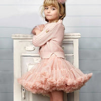 Girls Tutu Skirt Peach