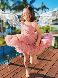 Siamese Tutu Dress Watermelon Pink