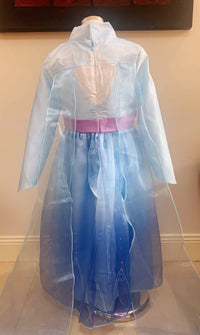 Elegant and Luxurious Frozen Elsa Light Blue Long Sleeve Princess Dresses