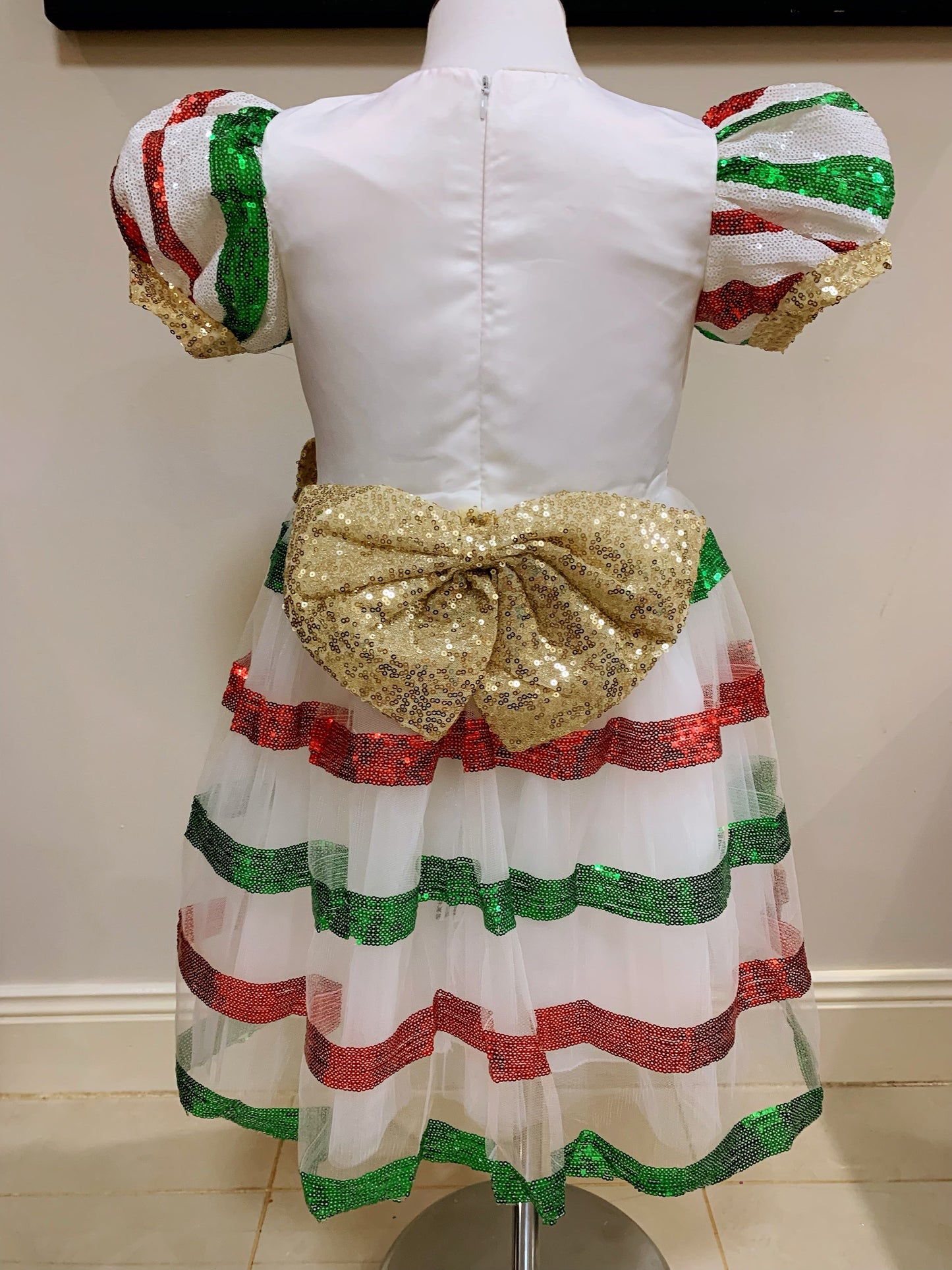 Embroidered Lace Princess Christmas Candy Dresses