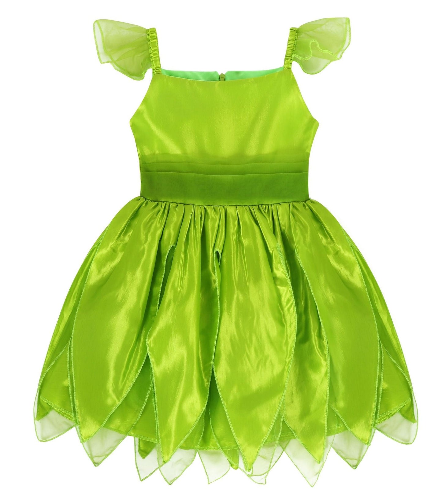 Magic Little Fairy Tinker Bell Costume With Butterfly Wings Party Dress Style1