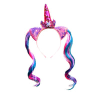 Unicorn Easter Cosplay Hairpin With Colourful Wig