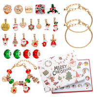 Christmas Blind Box Girls Toys Charm Bracelet Jewelry Gift Set