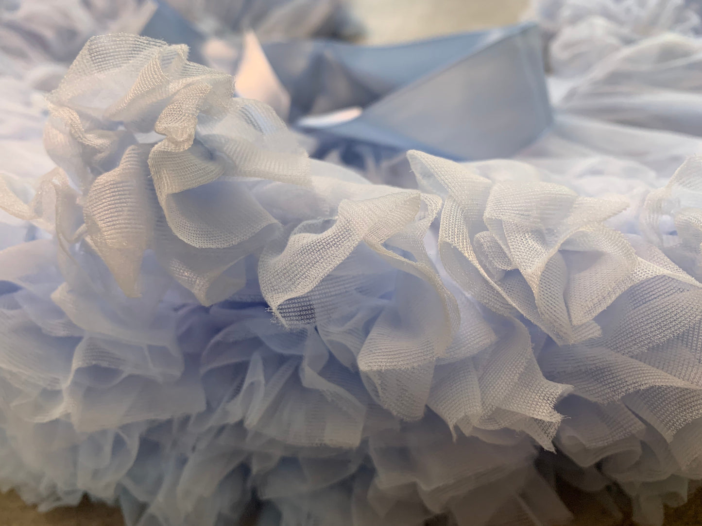 Girls Tutu Skirt Sky Blue