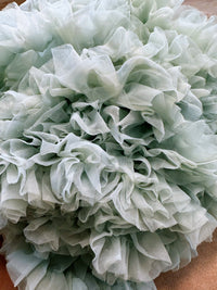 Girls Tutu Skirt Two Sides Double Fluffy Green Bean