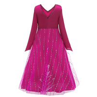 Elegant and Luxurious Frozen Elsa Princess Dresses Pink