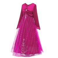 Elegant and Luxurious Frozen Elsa Princess Dresses Pink