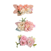 Children's Flower Barrettes