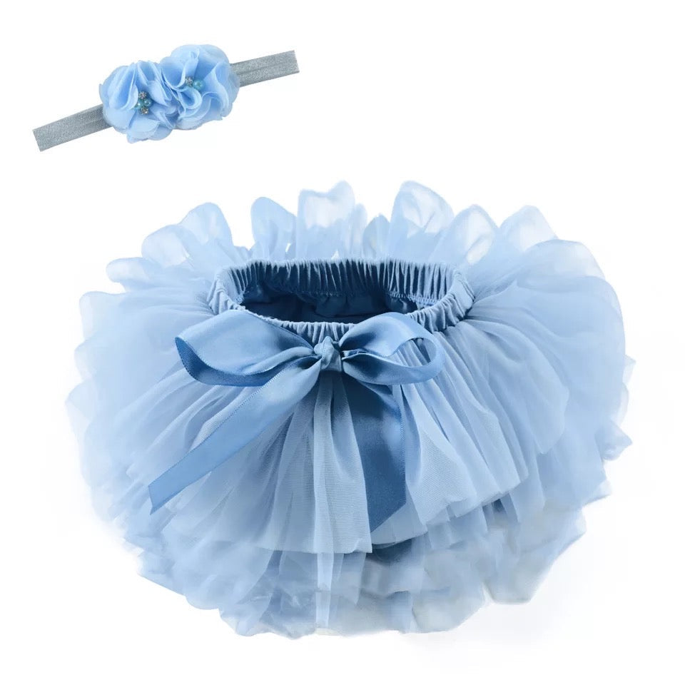 Tutu Skirt For Baby Sky Blue