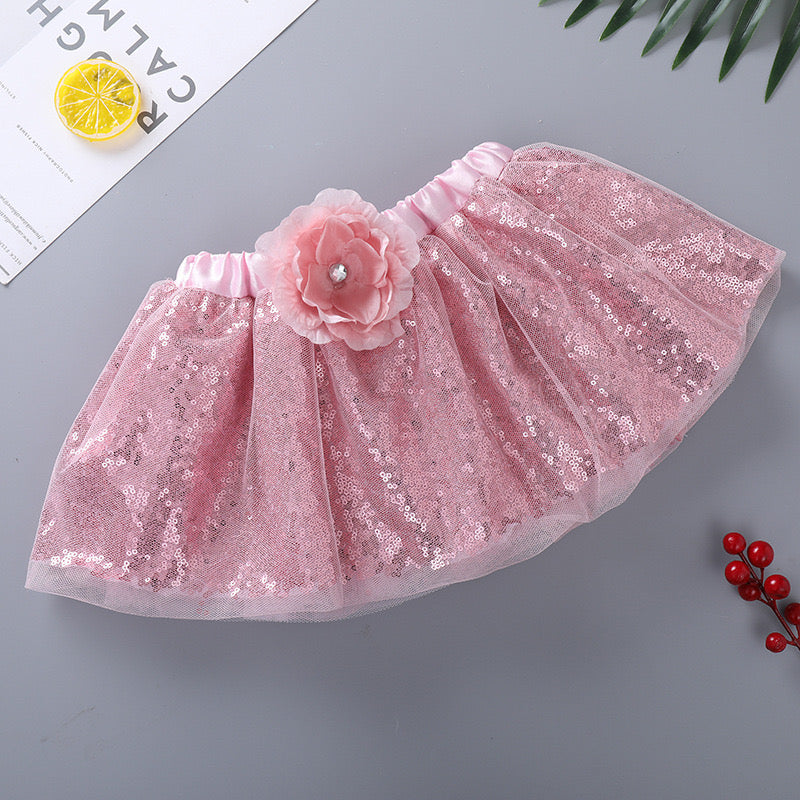 Girls Tutu Skirt Shining Pink