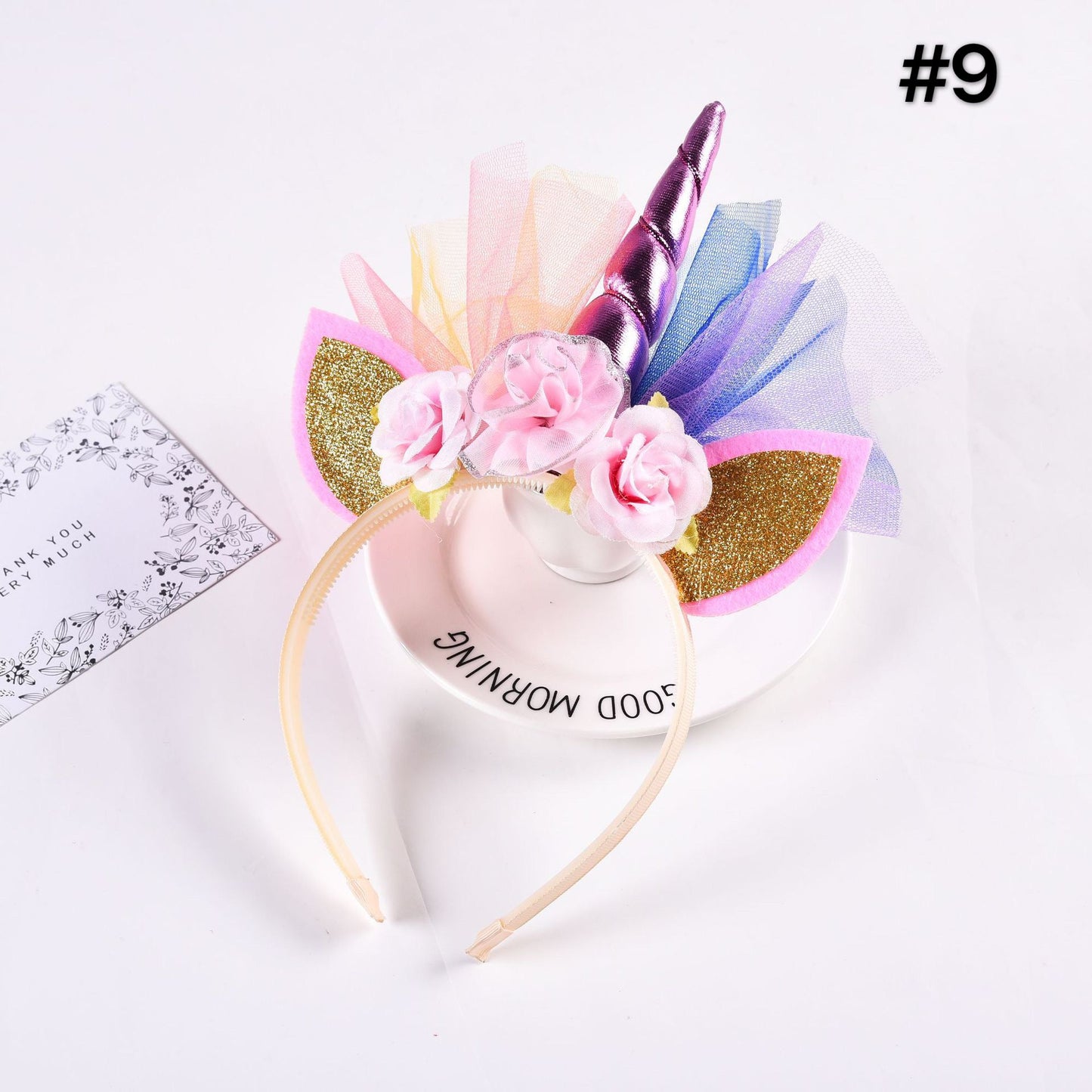 Unicorn Easter Cosplay Tiara Hairpin