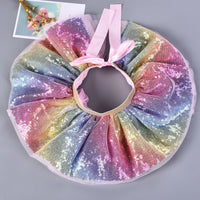 Girls Tutu Skirt Shining Rainbow