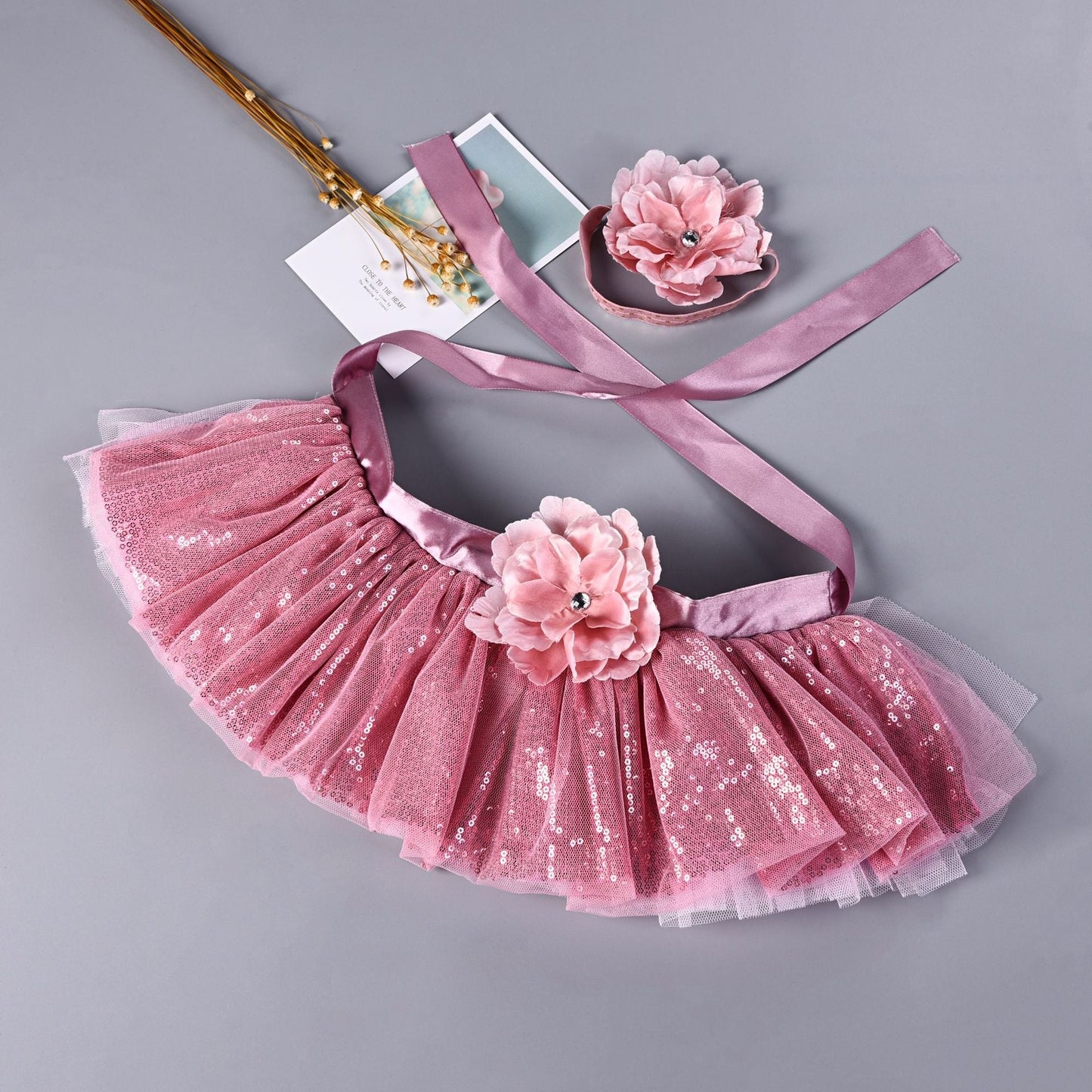 Girls Tutu Skirt Shining Pink