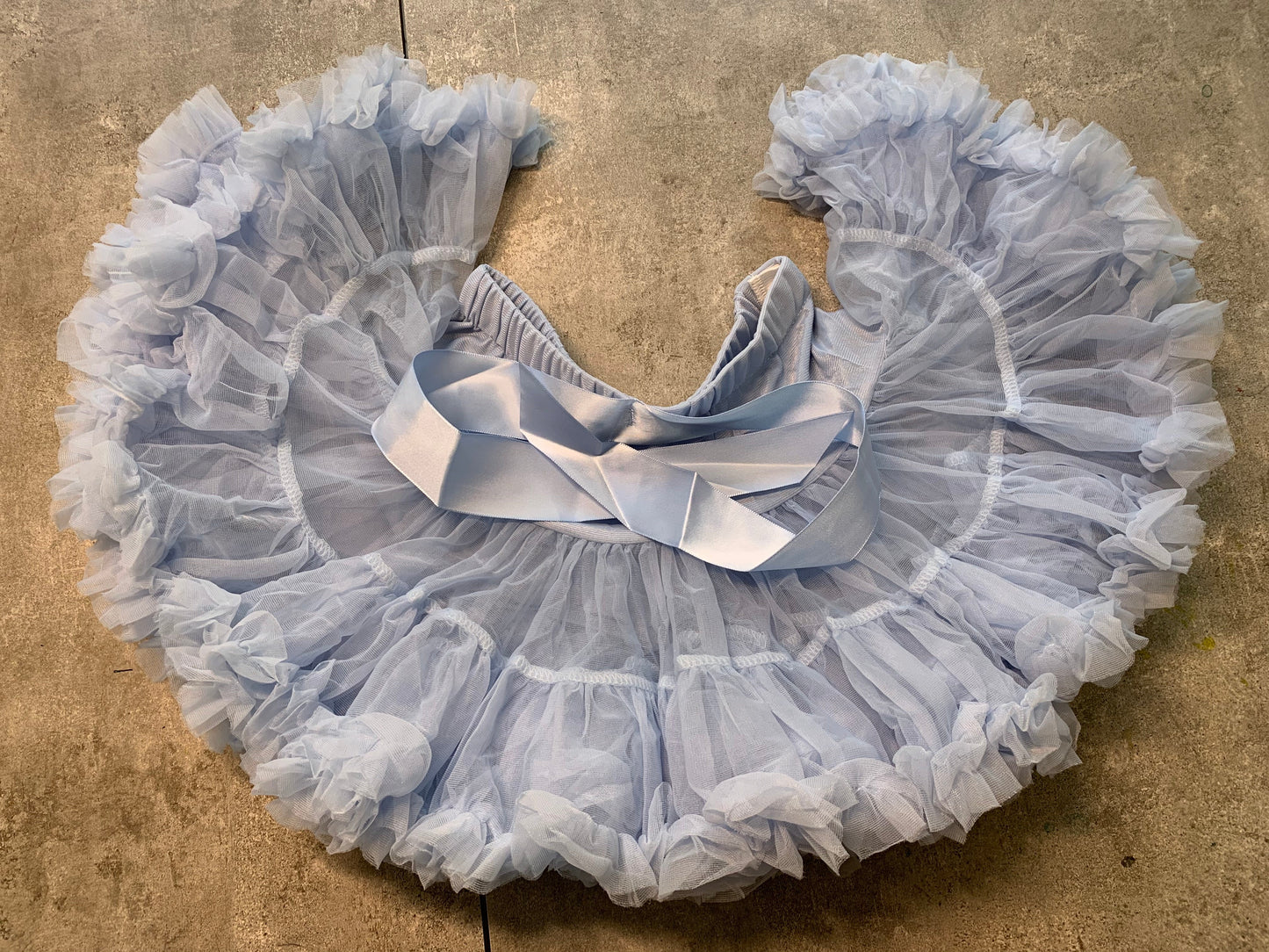 Girls Tutu Skirt Sky Blue