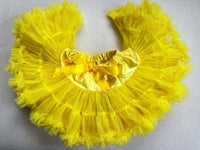 Girls Tutu Skirt Yellow