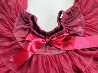 Girls Tutu Skirt Dark Red