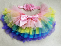 Tutu Skirt For Baby Rainbow