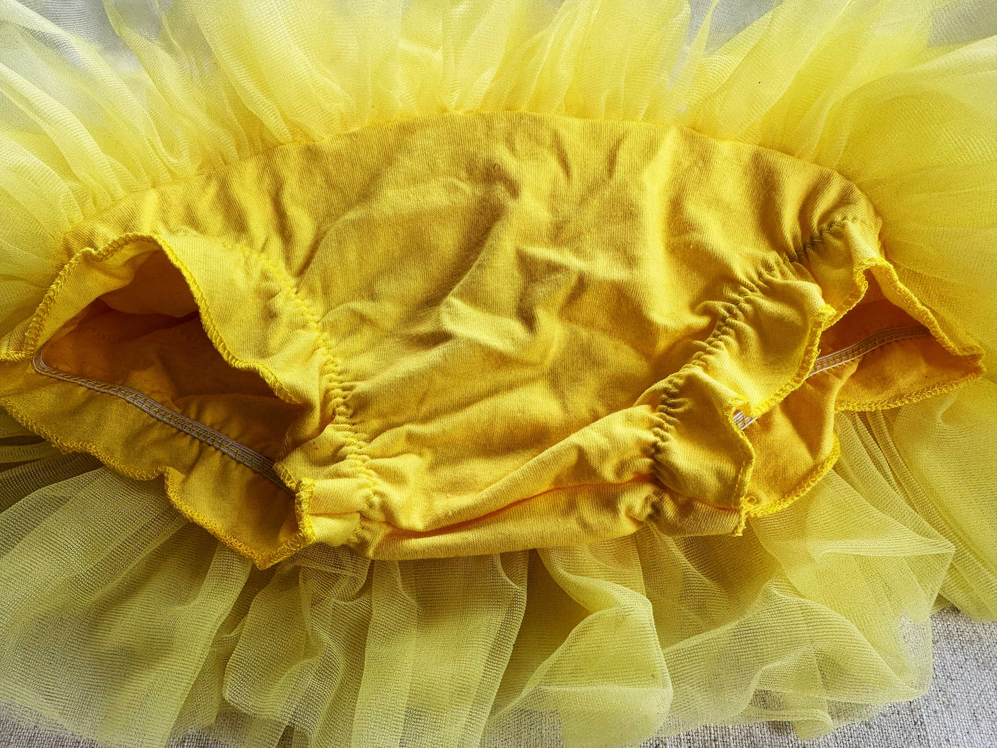 Tutu Skirt For Baby Yellow