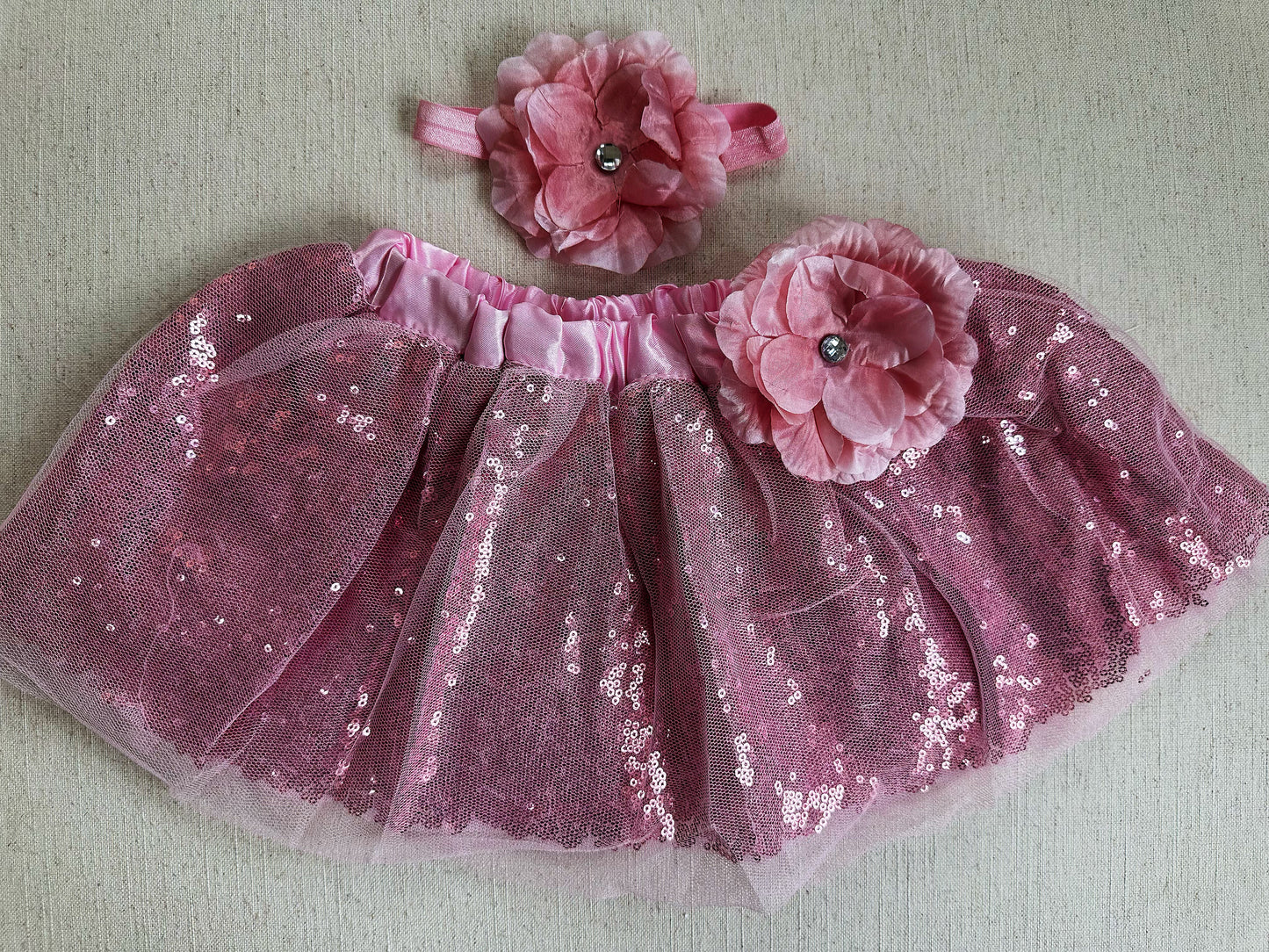 Girls Tutu Skirt Shining Pink