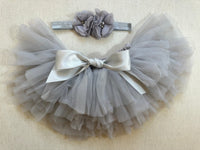 Tutu Skirt For Baby Grey