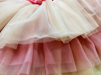 Tutu Skirt For Baby Pink With Peach