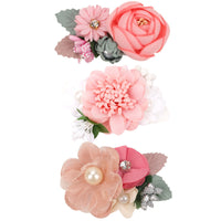 Children's Flower Barrettes