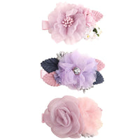 Children's Flower Barrettes