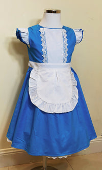 Fantasy Girls Cosplay Little Maid Summer Alice Dresses