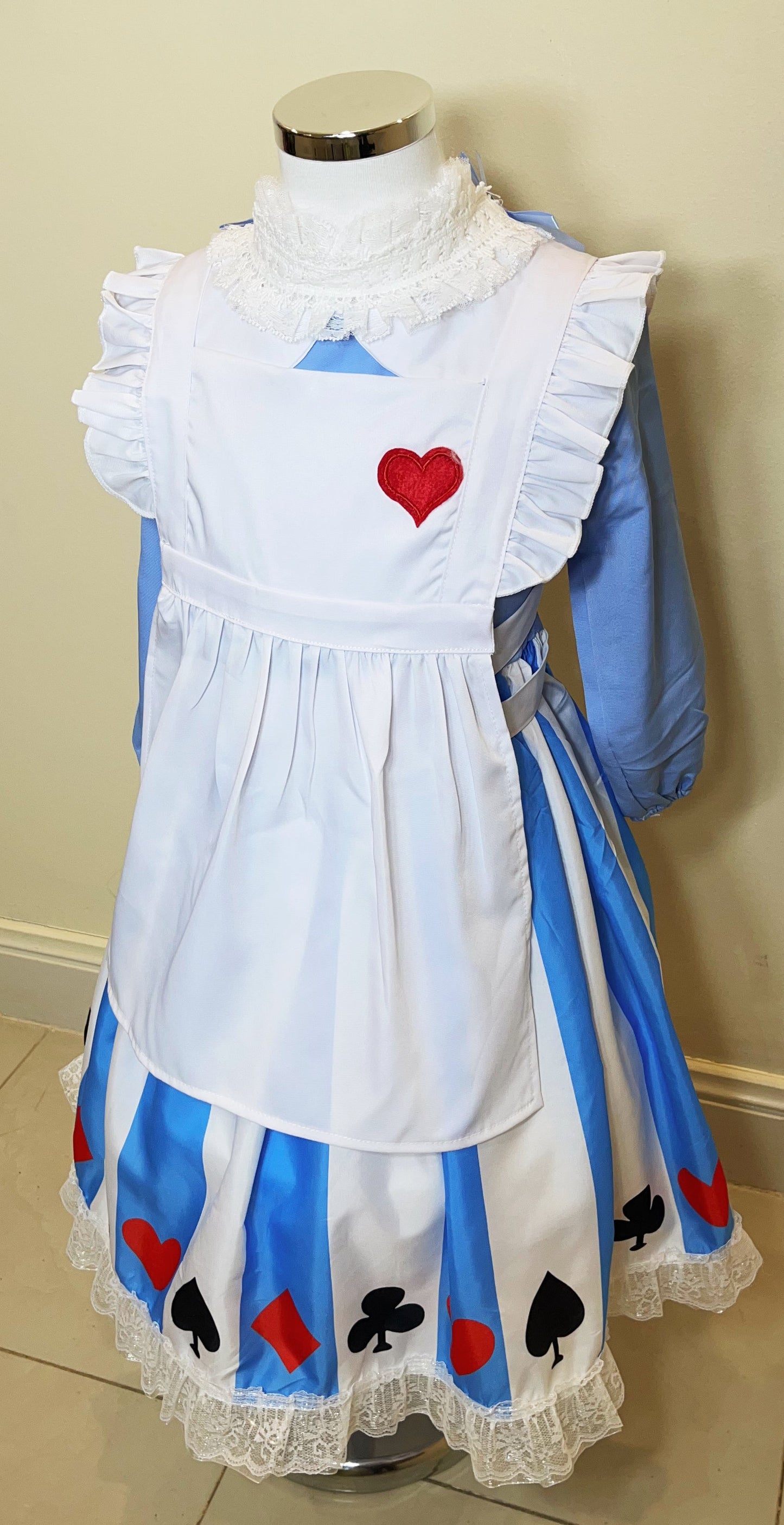 Fantasy Girls Cosplay Maid Alice Dress Set