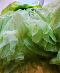 Girls Tutu Skirt Avocado Green