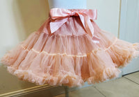 Girls Tutu Skirt Peach