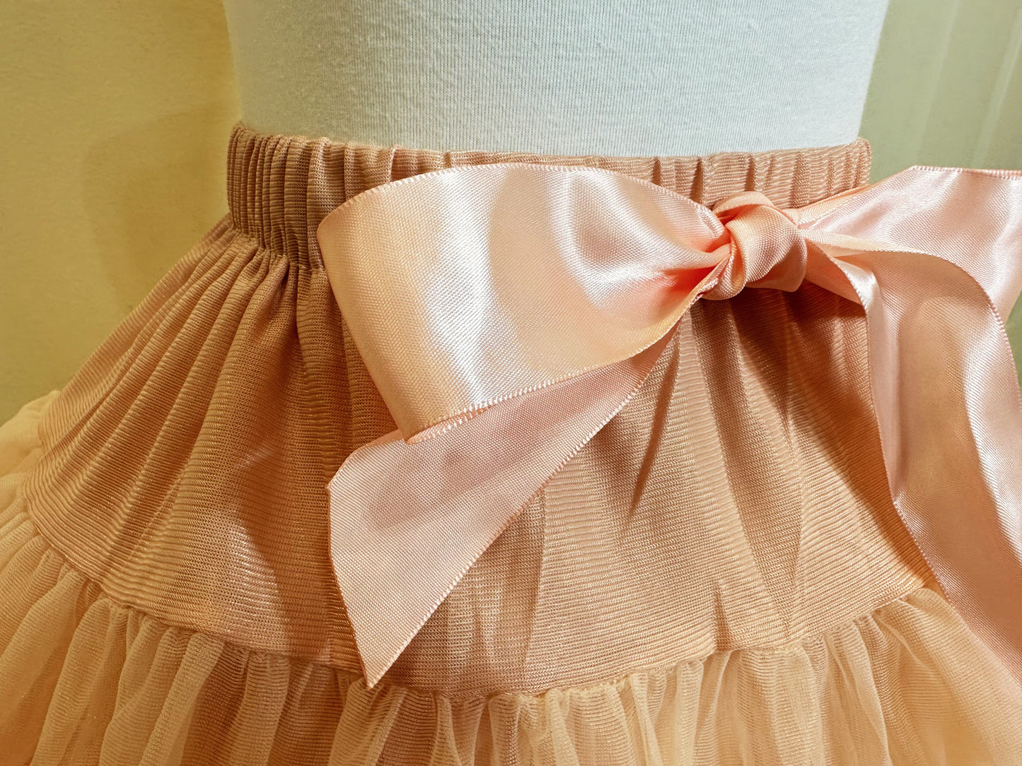 Girls Tutu Skirt Peach