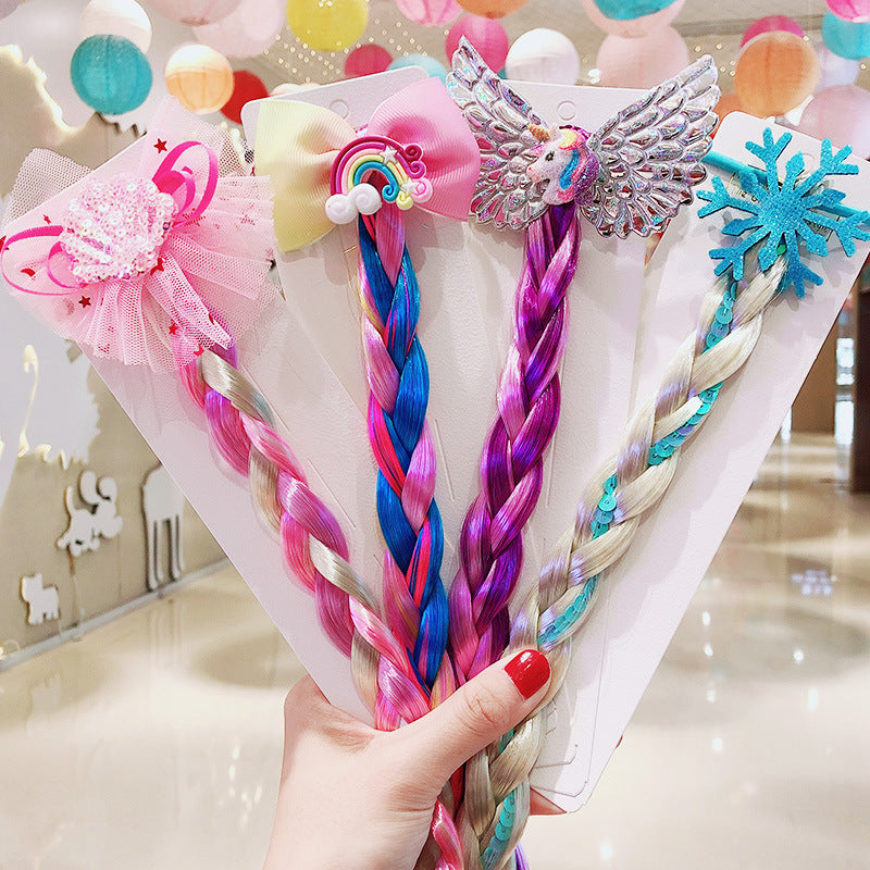 Unicorn Colourful Wig Twist Braid