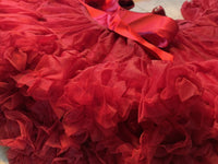 Girls Tutu Skirt Dark Red